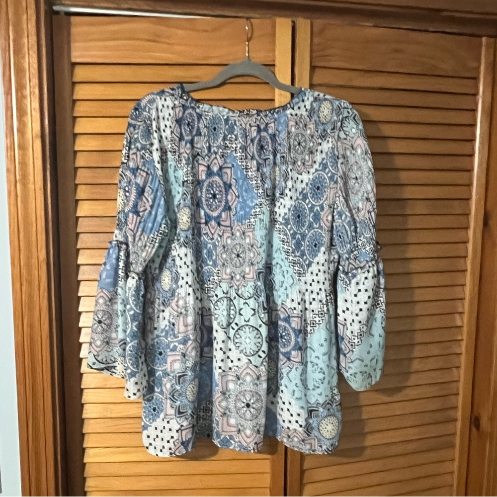 Spense Patchwork Blouse - image 2